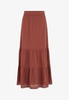 Maxi skirt - rust brown