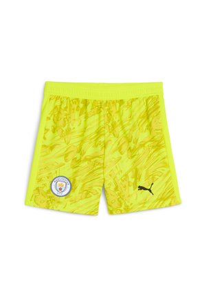 MANCHESTER CITY TORWART - Korte sportsbukser - yellow alert