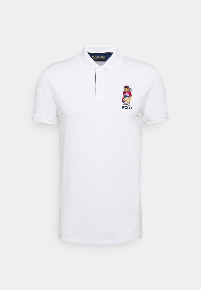 BEAR SHORT SLEEVE - Pikeepaita - classic oxford white