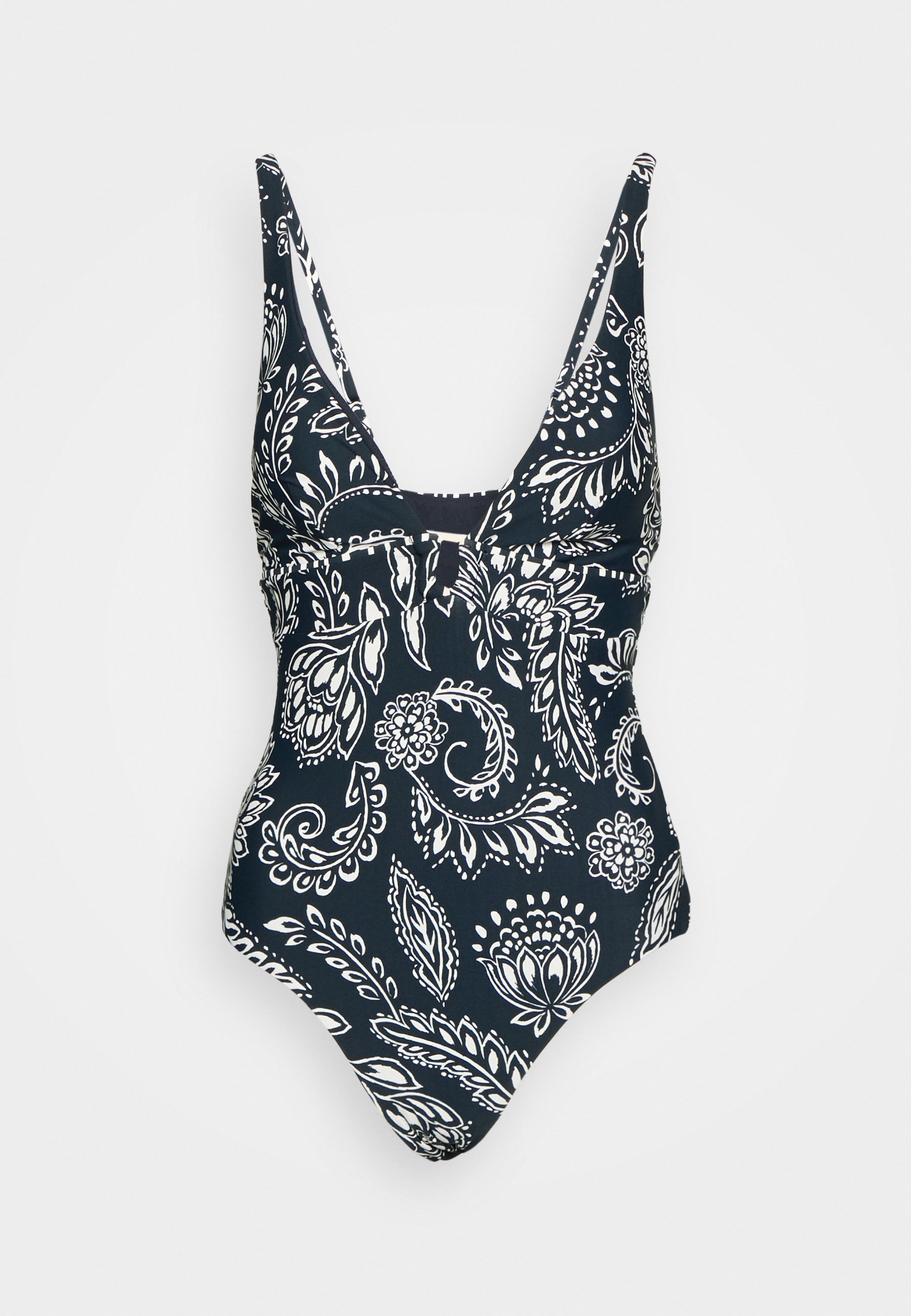 Next RUCHED SIDE SHAPE ENHANCING - Bañador - black ditsy/negro - Zalando.es