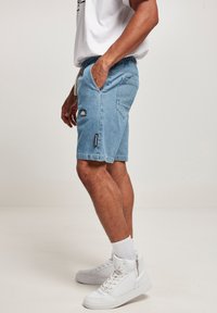 Southpole Denimshorts - midblue washed