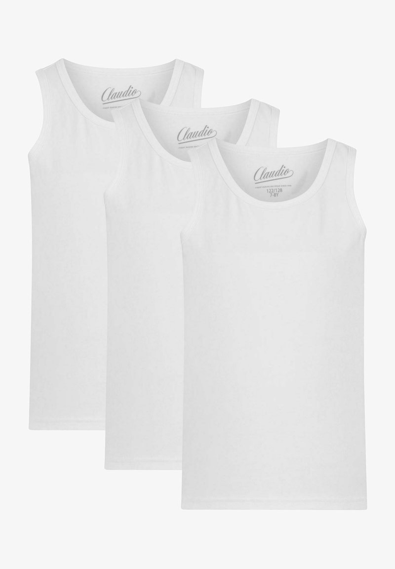 Claudio 3 PACK - Undershirt - white