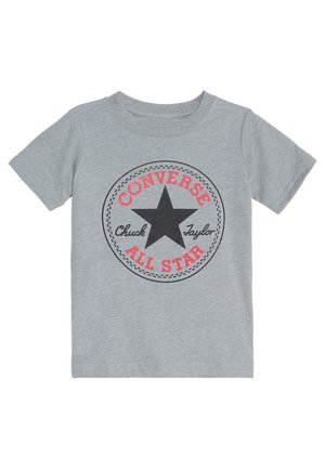 CORE CHUCK PATCH TEE  - T-Shirt print - dark grey heather
