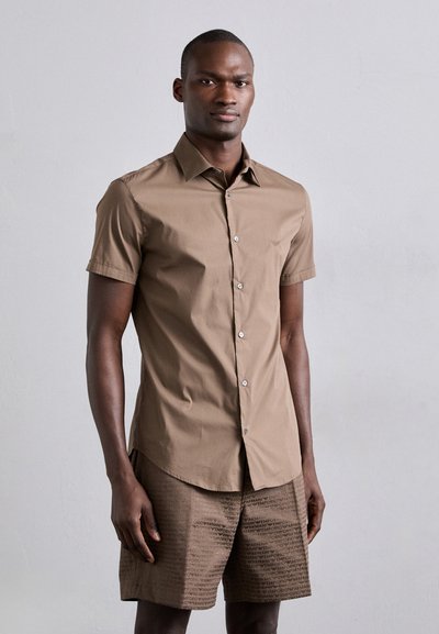Emporio Armani SHIRT - Πουκάμισο - chocolate chip