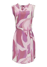 QS ALL-OVER - Jurk - lavendel