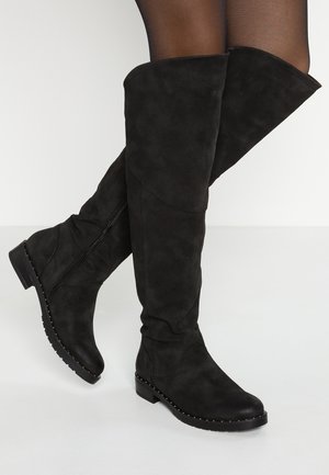 Overknees - black