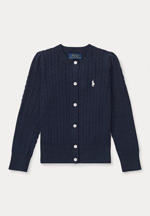 Polo Ralph Lauren MINI CABLE COTTON CARDIGAN - Cardigan - hunter navy