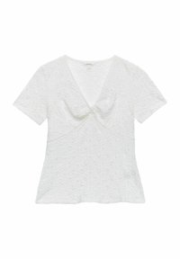 FERNANDA SHORT SLEEVE - T-shirt med print - white