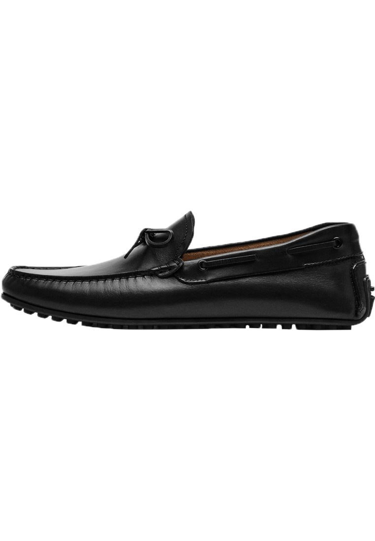 Massimo Dutti Boat shoes - black 