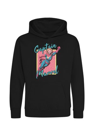 Henry Tiger AVENGERS 90S CAPTAIN MARVEL - Hættetrøje - jet black