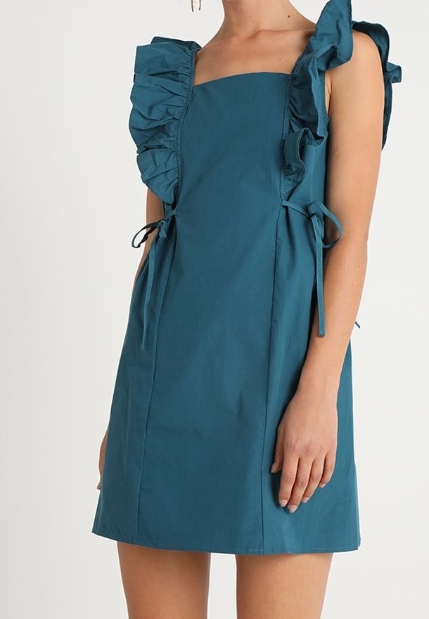 Fashion Union Denní šaty - teal