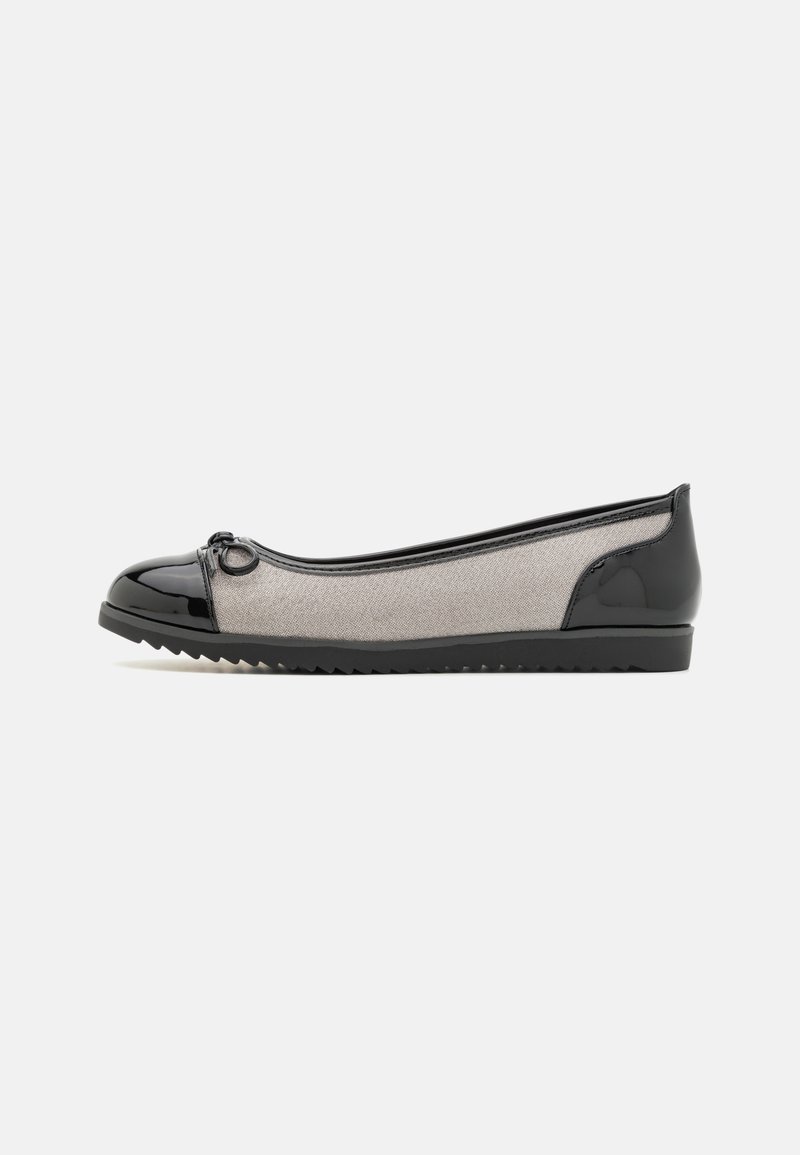 Anna Field Ballerine - black/grey
