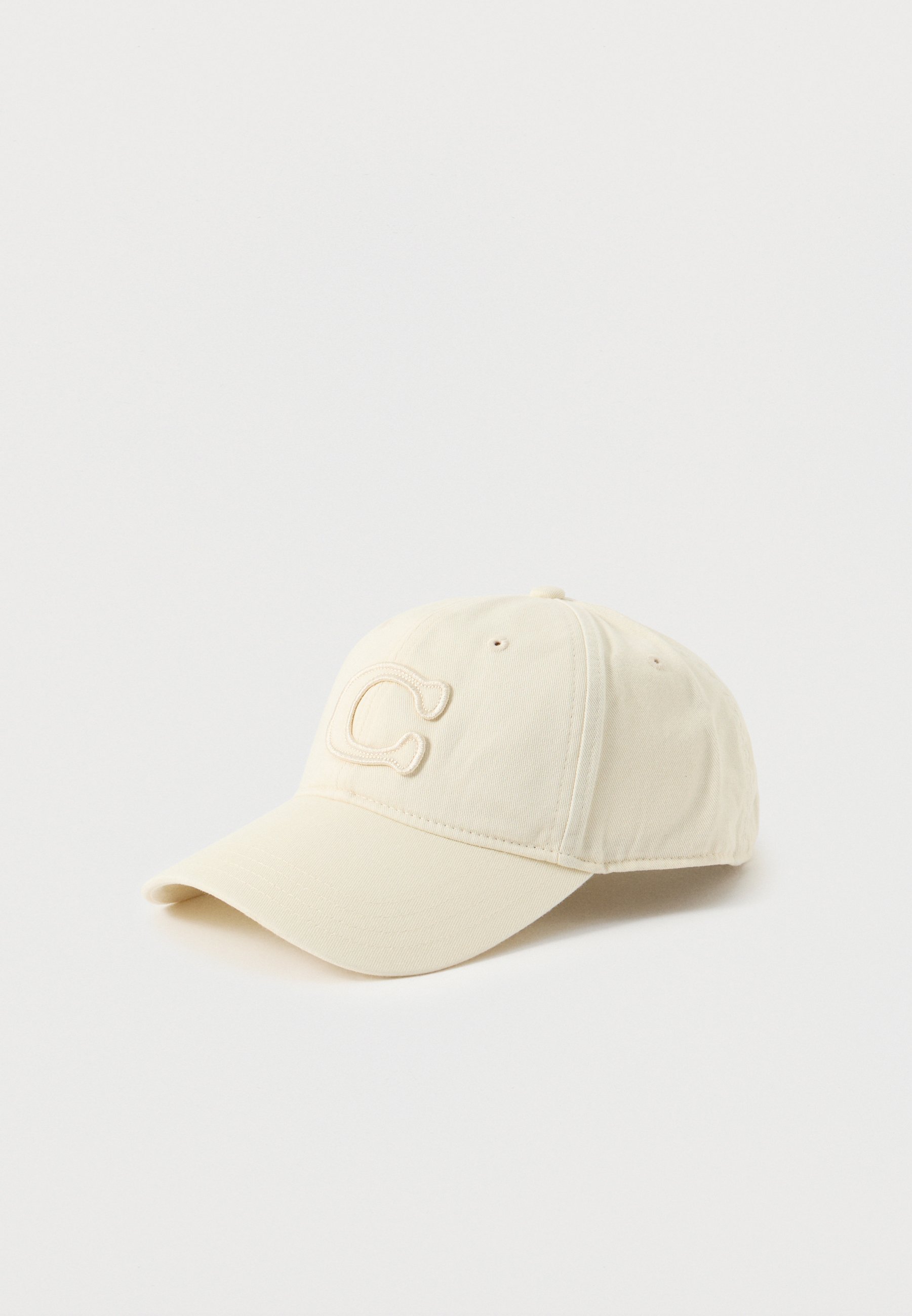 帽子 575LC LINEN CANVAS CASQUETTE / ECRU COACH SCULPTED BASEBALL UNISEX - Casquette - chalk/écru - ZALANDO