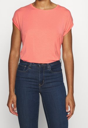 T-shirt - bas - mottled light brown