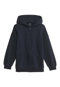 Marks & Spencer PLAIN HOODIE - Sudadera con cremallera - navy