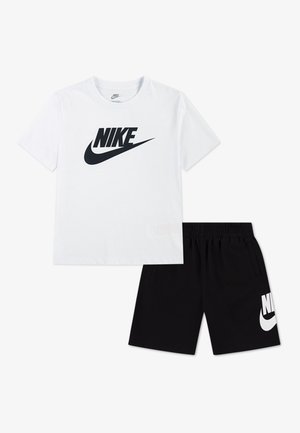 Nike Sportswear CLUB TEE SET UNISEX - Kratke hlače - black/white