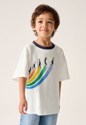 Little Bird REGULAR FIT SHORT SLEEVE  - T-Shirt print - white
