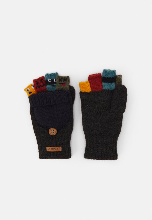 PUPPETEER BUMGLOVES - Rękawiczki pięciopalcowe - dark heather