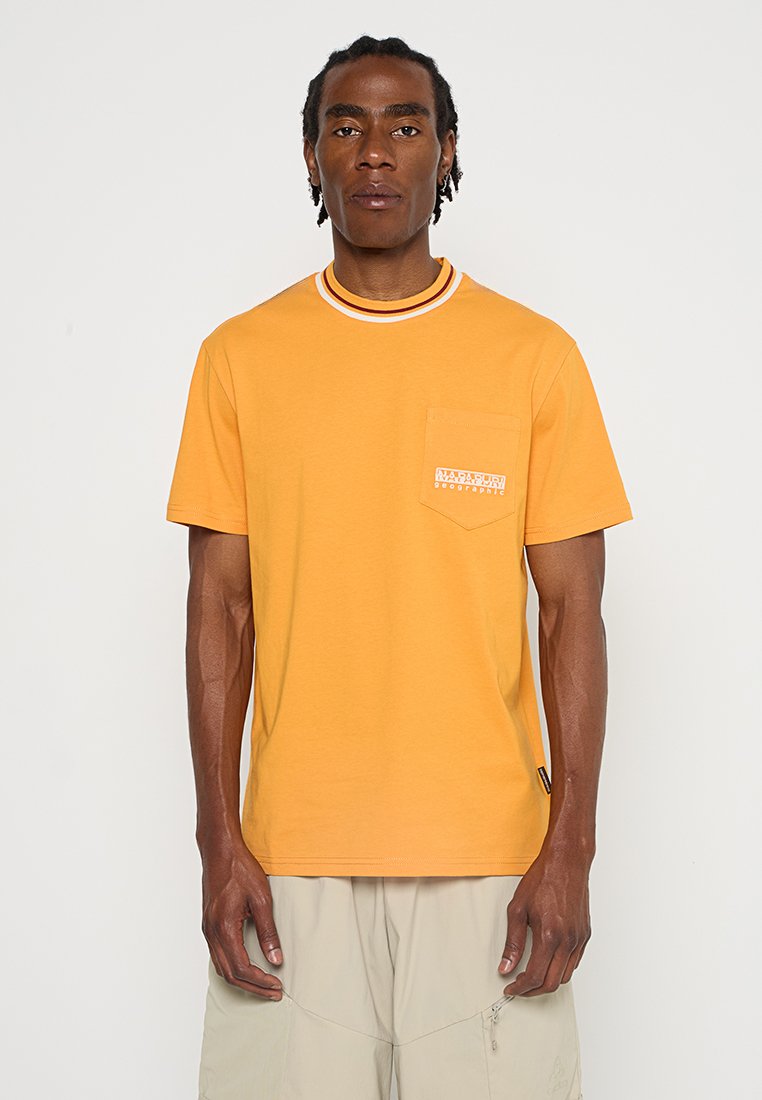 Napapijri T-shirt print abrikoos