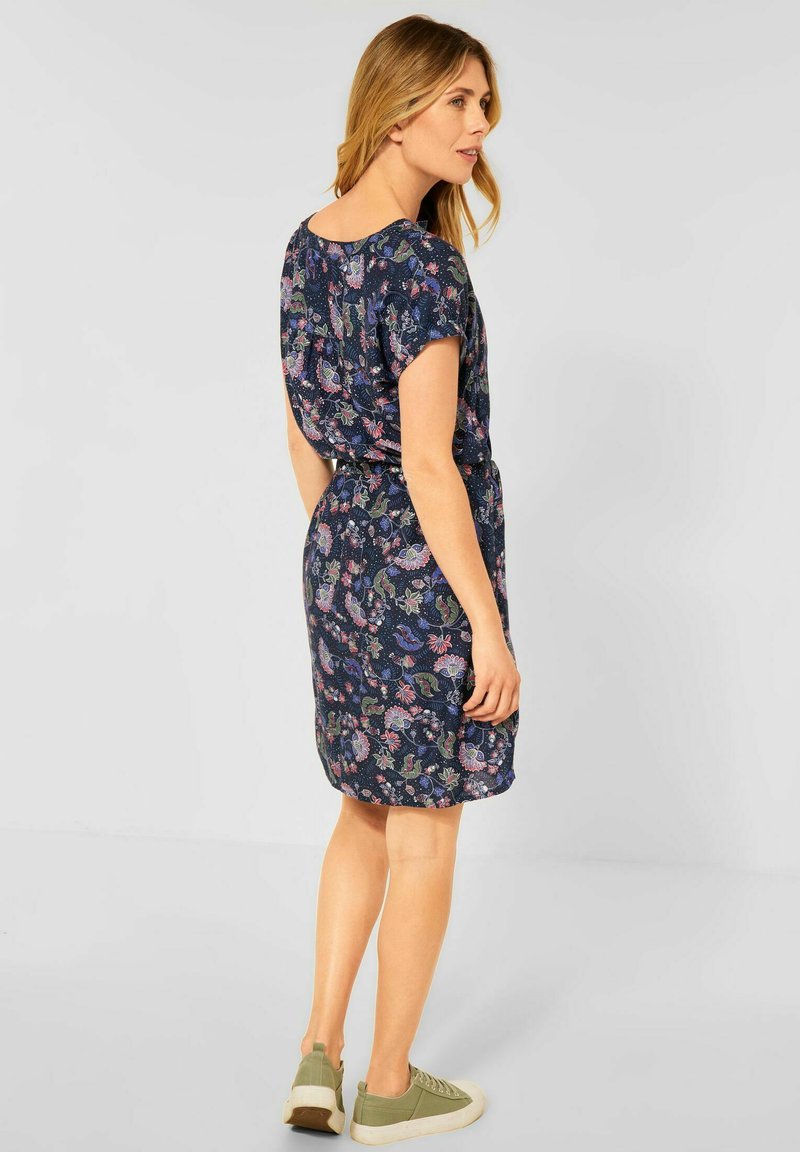 Damen Freizeitkleider | Cecil Freizeitkleid blau/dunkelblau - KB50991 Damen Freizeitkleider | Cecil Freizeitkleid blau/dunkelblau - KB50991