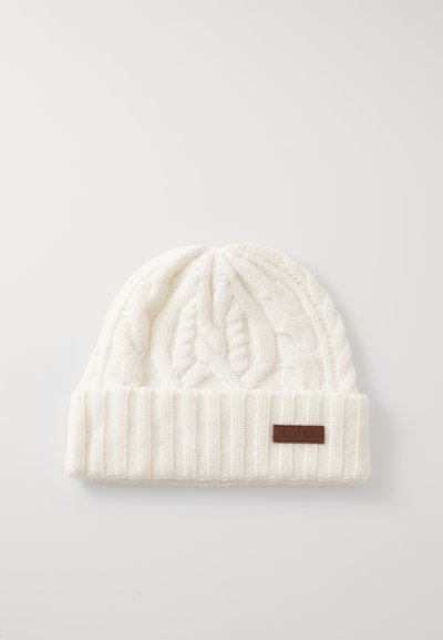 Polo Ralph Lauren CABLE-KNIT WOOL-CASHMERE BEANIE UNISEX - Gorro - full cream