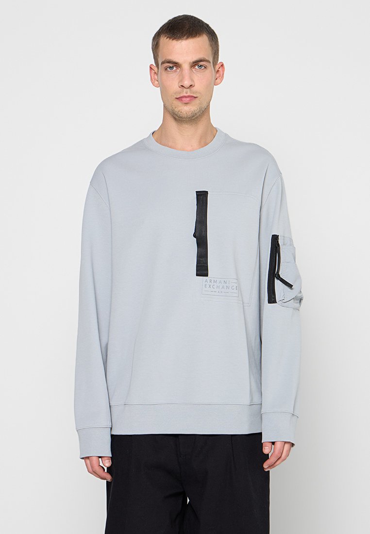 Armani Exchange Sweater lichtgrijs Armani Exchange Sweater lichtgrijs