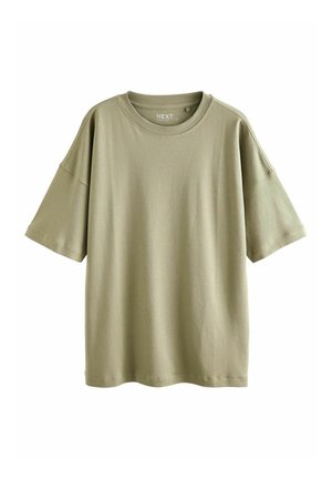 LONGLINE - Top s dlouhým rukávem - khaki green