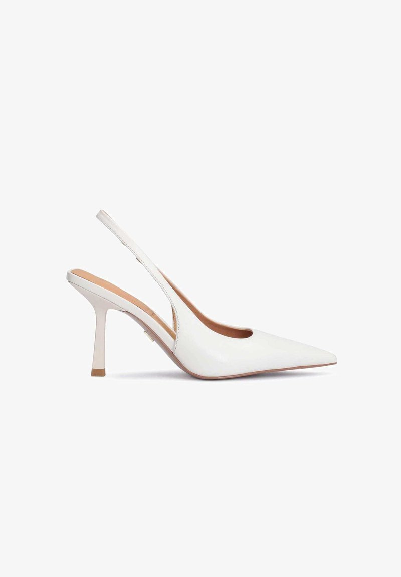 Kazar SALT - Magas sarkú cipők - off white