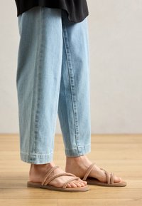 Pantolette flach - rose glam