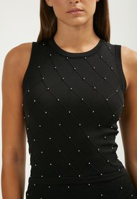 INFLUENCER EMBELLISHED - Top - black