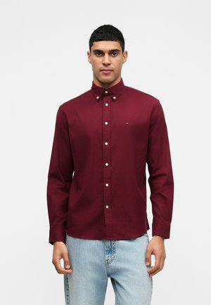 SOLID SHIRT - Overhemd - deep rouge