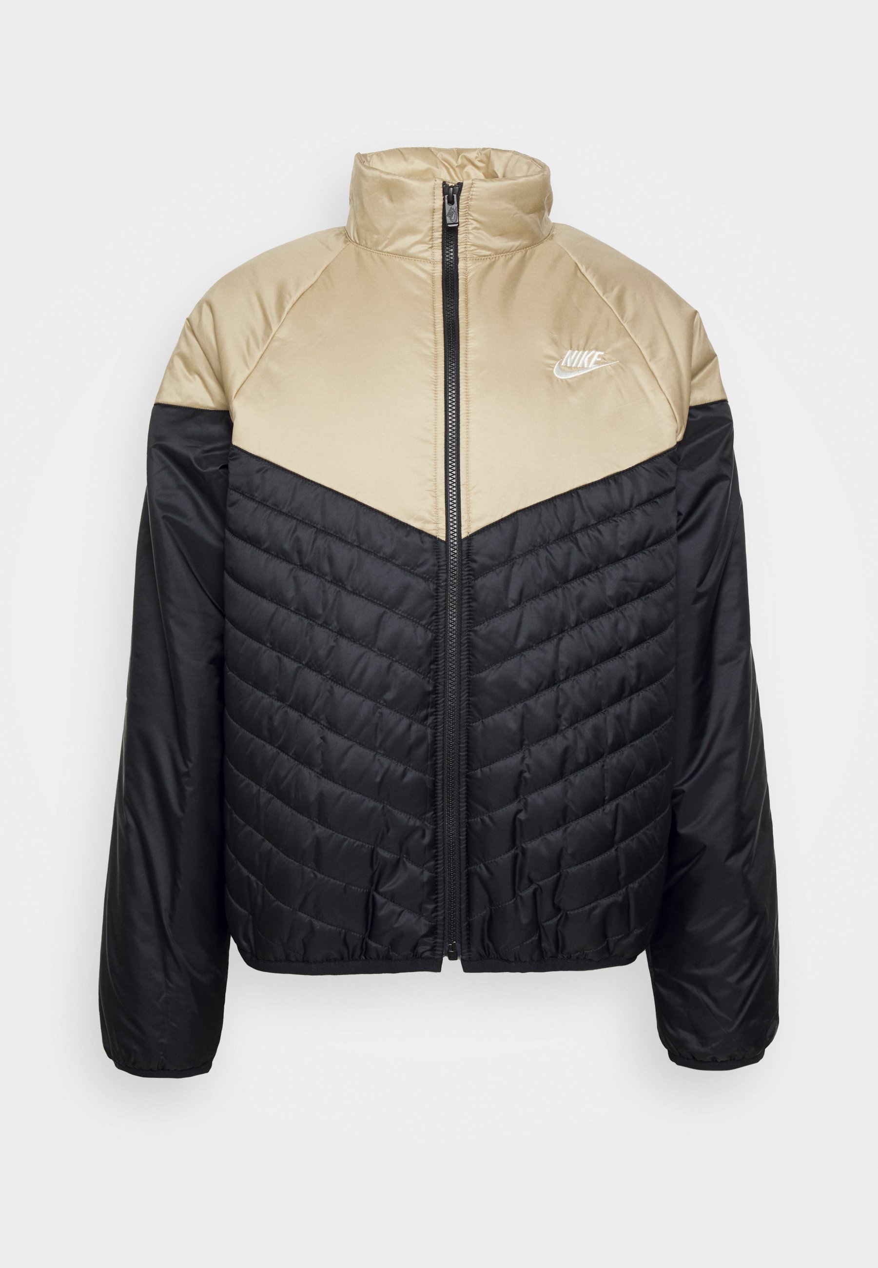 Nike Sportswear M NK WR MIDWEIGHT PUFFER - Zimní bunda - black/khaki/sail
