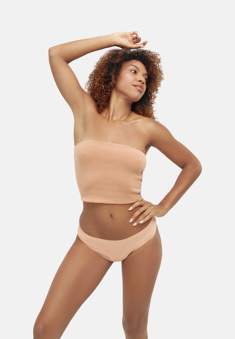 MyMonthlys PACK OF 3 MEDIUM FLOW SEAMLESS - Period underwear - beige