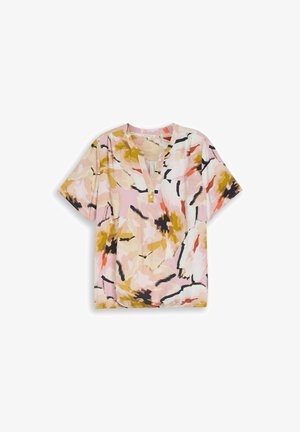 TOM TAILOR, TOM TAILOR BLUSEN & SHIRTS PLUS SIZE - BLUSE MIT MUSTER - Blouse - big abstract flower print