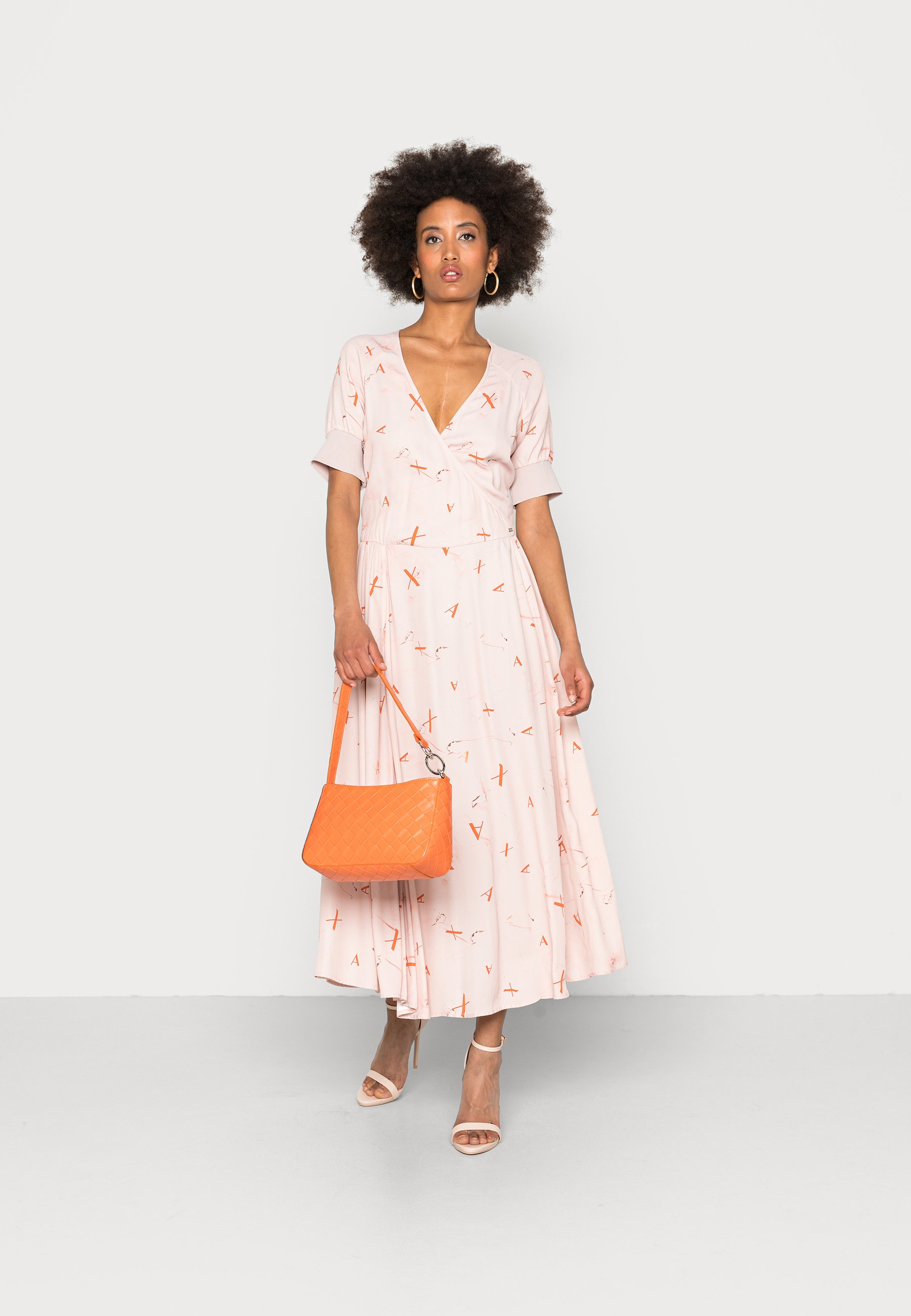 Armani Exchange VESTITO - Vestito estivo - pink paper burnt all/rosa -  Zalando.it