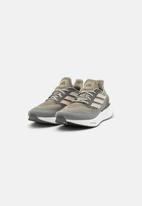 adidas Performance PUREBOOST 5 - Zapatillas running asfalto - silver pebble/wonder beige/olive strata