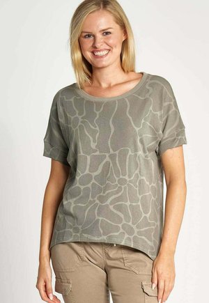 AOP - T-Shirt print - green