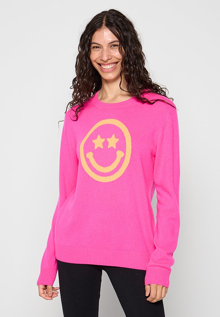 zwillingsherz Trui donkerroze zwillingsherz Trui donkerroze