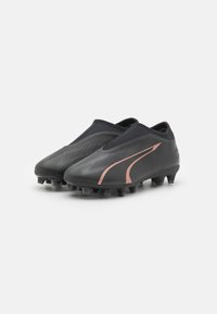 Puma ULTRA MATCH LL FG/AG JR UNISEX - Scarpe da calcio per terreni duri - black/copper rose