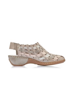 Rieker Bailarinas con tira trasera - multicolor