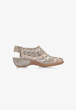 Rieker Bailarinas con tira trasera - multicolor