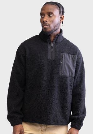 BENJAMIN BOXY - Fleecegenser - black