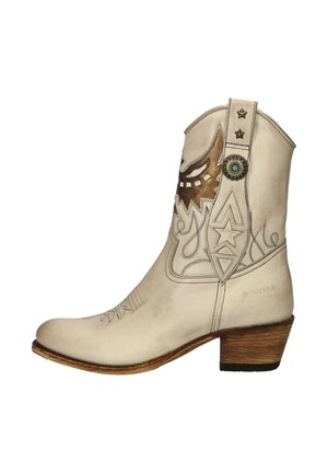 DEBORA INSA - Cowboy-/Bikerlaarzen - ecru
