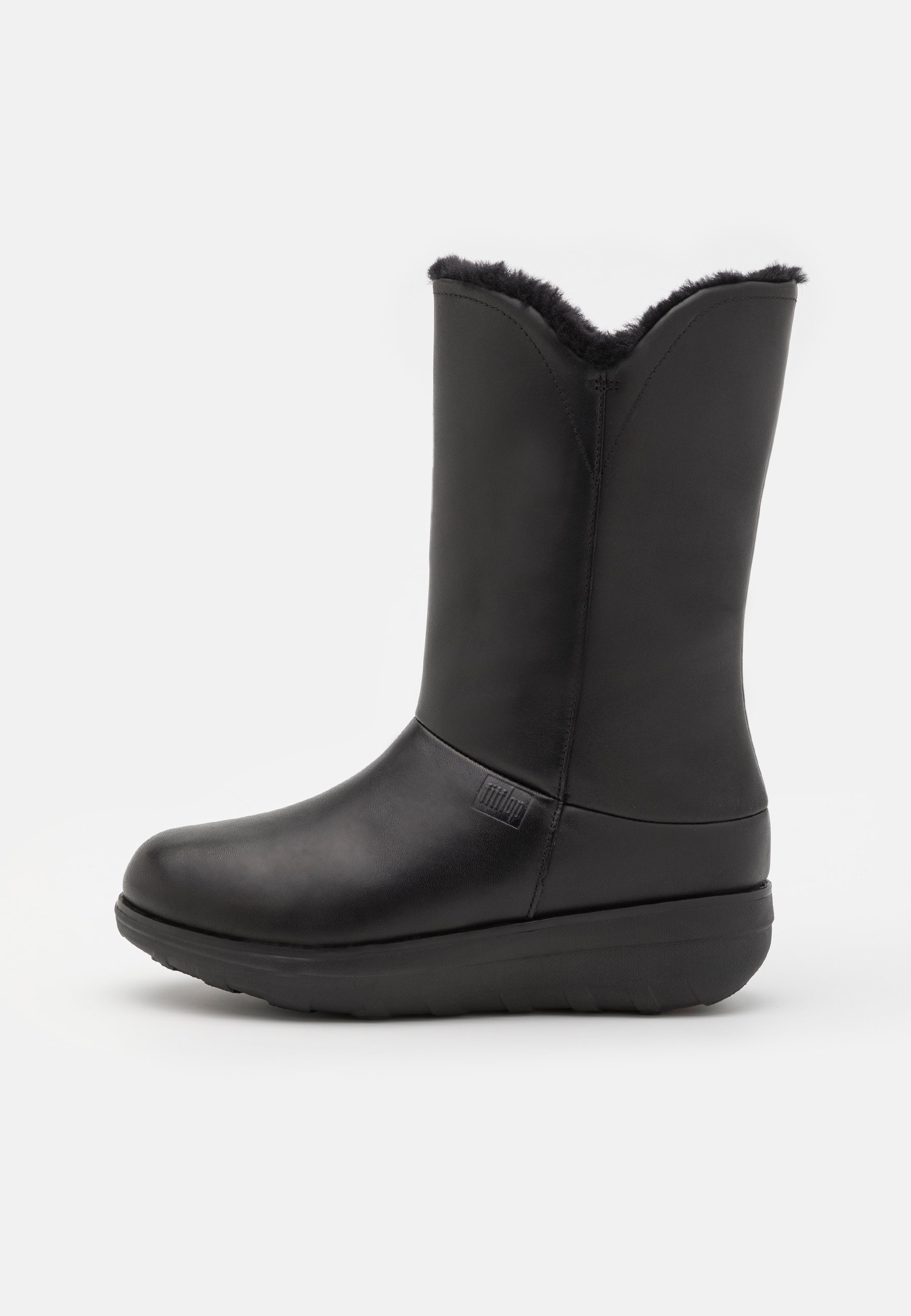 FitFlop MUKLUK LENGTH BOOTS - Laarzen - all black/zwart - Zalando.nl
