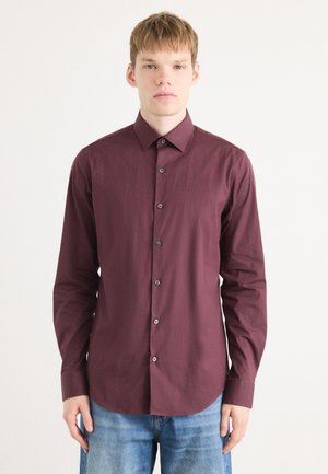 Calvin Klein SLIM SHIRT - Businesshemd - bordeaux