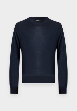 CREWNECK - Neule - navy blue