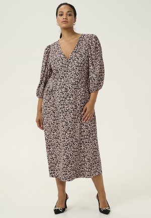 KCKATRINA - Päevakleit - pink black leo print