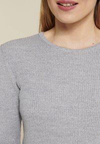 Damart COL ROND  - Pullover - gris chiné