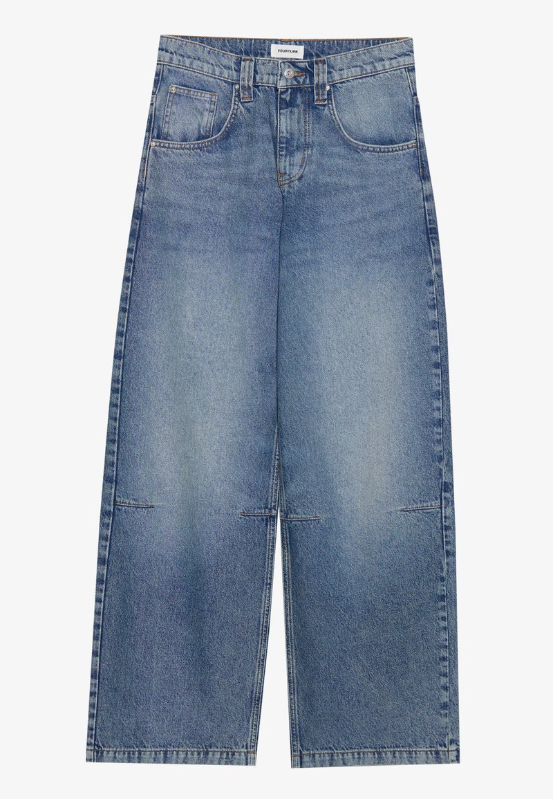 YOURTURN Baggy jeans blauwgrijs YOURTURN Baggy jeans blauwgrijs
