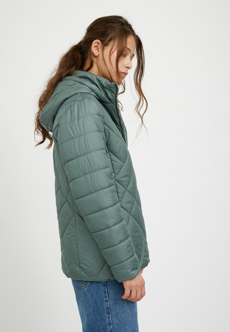 Damen Leichte Jacken | Finn Flare Übergangsjacke dark green/dunkelgrün - PQ24597 Damen Leichte Jacken | Finn Flare Übergangsjacke dark green/dunkelgrün - PQ24597